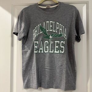 HOMAGE Gray Philadelphia Eagles Tee
